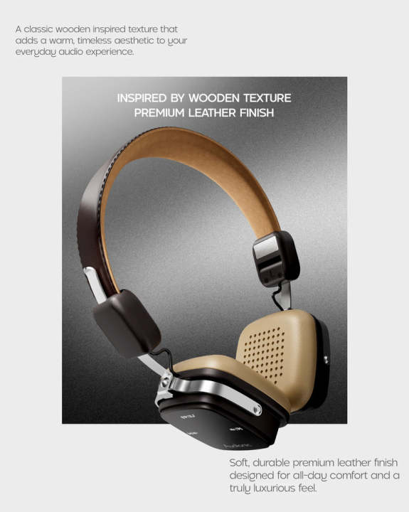 Audionic Hammer 110 Ultra Wireless Headphones with Bluetooth 5.4 Noise ...