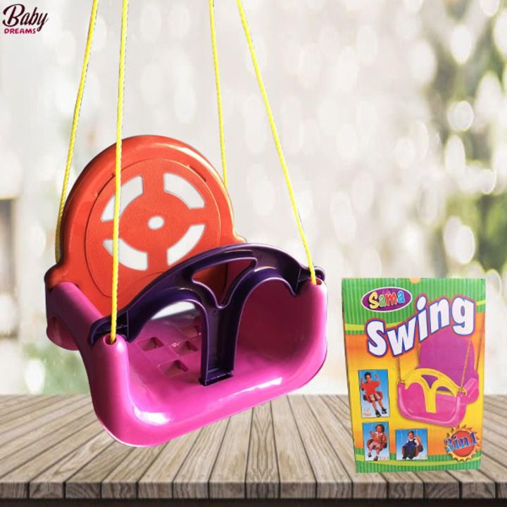 Baby Dreams 3 in 1 Swing Jhoola For Kids Multicolor BD-F062