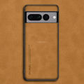 Vantime for Google Pixel 7 Pro Case Soft Pure Leather Slim Matte Back Cover. 