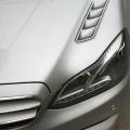 2Pcs/Set 3D Car Stickers Side Fake Vents Front Cover Decorative Decals. 