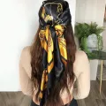 Towel popular print square 023 Oumei Toutan sunscreen silk scarf 2M shawl fashion sand 90*90C shaped bandana. 