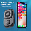 Rechargeable Mini Bluetooth-compatible Remote Control Wireless Controller Self-Timer Camera Stick Shutter Release Selfie Button. 
