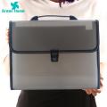 Invoice Organizer Portable Multi-layer File Organizer Bag Ideal for School Supplies Exam Papers 13 Pockets Easy to Carry with Buckle Handle Perfect for Southeast Asian Buyers Large File Folder. 