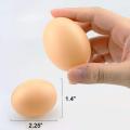 Pack of 12 - Realistic Chicken Eggs Toy Food Playset for Kids. 