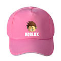 roblox Hat Black Pink Baseball Cap Game Peripheral Peaked Cap Student Korean Sun Hat Men and Women Baseball Cap. 
