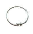 Baby Girls/Boy Silver Hand Kara/Foot Kara -Pack Of 02. 