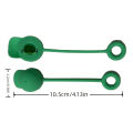 Cute Peaked Cap Straw Cap Covers For Stanley Tumbler Cup Accessories Large Diameter Silicone Dust Straw Caps Reusable. 