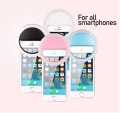 Rechargeable Smart small Selfie LED Ring Light - Tik Tok Light - Musically Light - 36 Leds smart phone. 