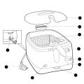 DEEP FRYER PHILIPS COMFORT PLUS HD6121. 