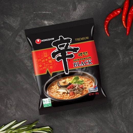 NONGSHIM SHIN RAMYUN BLACK PREMIUM NOODLES