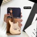 Oppo A1K Pouch Cover - Guitar Soft Back Cover Case for Oppo A1K. 