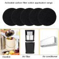 Garbage Smell Remover 5pcs Activated Charcoal Filters for Kitchen Trash Refrigerator Deodorizer Odor Absorbing Purifying Sheets for Home Car Deodorant Cotton Pad. 