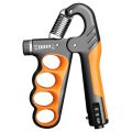 Professional Adjustable Hand Gripper & Wrist Expander – 5-100Kg Hand Strengthener, Dynamometer Finger & Forearm Trainer for Gym. 