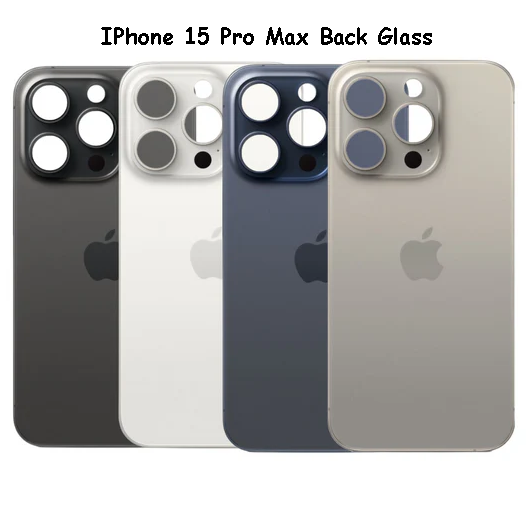 Apple IPhone 15 Pro Max Back Glass Battery Cover Rear Door Housing Case , Back Glass / Back Panel  Apple IPhone 15 Pro Max