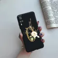 For Vivo Y53s 4G Case Soft TPU Cute Letters Phone Cases Back Protector Cover For Vivo Y53S 4G 2021 Y 53s 4G Case Funda. 