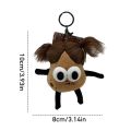 CGGJNUOH Cute Anime Big Mouth Girl Plush Keychain Sausage Mouth Doll Backpack Plushie Pendant Funny Stuffed Keyring Kids Toy Gift. 