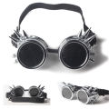 Cosplay Vintage Victorian Rivet Gothic Steampunk Unisex Cool Men Women Welding Goggles Cosplay Vintage Glasses Eyewear. 