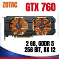 Geforce GTX 760 2GB GDDR5 256 BIT DX12 GAMING GRAPHIC CARD. 
