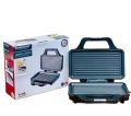 Silver Crest 3 IN 1 Sandwich Maker SC-819 / 900 WATTS Grill Maker 2 Slice | German Imported  Electric Stainless steel Body /Removable Non-Stick Plates, Grill Cheese, Food Grade , Cool Touch Handle, Suitable for Breakfast, Lunch, (SILVER ). 