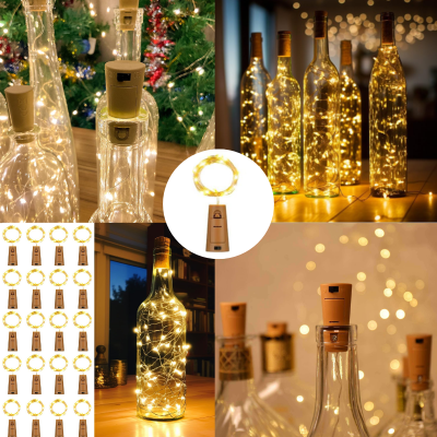 Bottle LED Fairy Lights Battery Operated Wedding Party Birthday  Centerpiece Table Decorations,