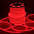 RED LED strip Flexible NEON Rope Light waterproof/LED Neon Lights decoration with 220V adapter. 