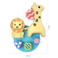 Baby Bath Toys Giraffe Bath Wall Toy Bathtub Toys with Waterfall Water Spray and Spin Shower Gift for Toddler. 