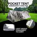 Emergency Shelter Tent – Pocket Camp & Shelter. 