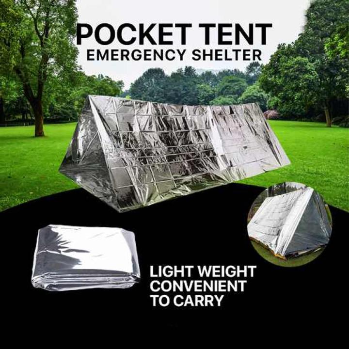 Emergency Shelter Tent – Pocket Camp & Shelter