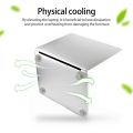 Pack of 1 (4Pcs) Notebook Laptop Heat Reduction Adjustable Floor Pad Cooling Cool Feet Pad. 