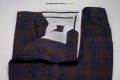 Y.BRAND-DARK BROWN GLEN CLUB CHECK CASUAL Pant for men-DP-1015. 