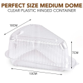 100Pcs Triangle Cheesecake Boxes Triangle Pie Holders Cake Boxes. 