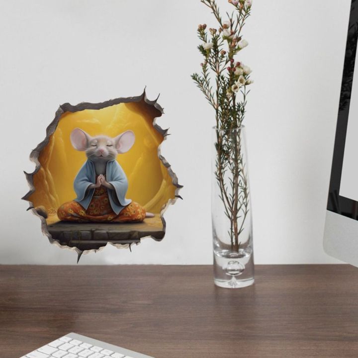 Mouse%20Hole%20Wall%20Sticker%20Mouse%20Hole%20Stickers%20Cute%20Cartoon%20Decals%20PVC%20Little%20Mice%20Decals%20Home%20Decor%20Wall%20Hole%20Decal%203D%20Rat%20Hole%20Wall%20Sticker%20-%20Image%203