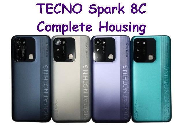 TECNO Spark 8C Complete Housing Replacement Or Complete Body For TECNO Spark 8C