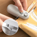Mini Bag Sealer Handheld Bag Heat Vacuum Sealer Rechargable, Portable Bag Resealer Sealing Machine for Plastic Bags. 