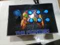 Usb Game Controller Joystick 6 Buttons Game Arcade Made Of Wooden Box Panel For PC Laptop Computer For Win7/8/10 XP. 