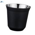 Coffee Cup Camping Mug Durable Drinkware 80ml Capacity Ultralight Outdoor Stainless Steel Cup Metal Drinking Cup for Home Backpacking Picnic. 