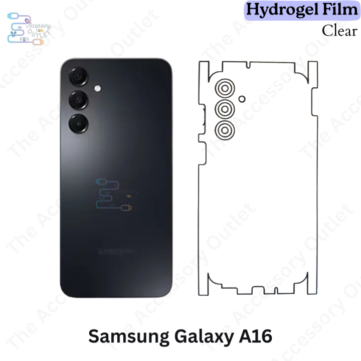 Samsung Galaxy A16 Back Sheet / Clear Hydrogel Film Protector | Ultra ...