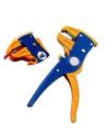 Auto matic Cable Wire Strip per St rip ping Cutter Plier - Yellow. 