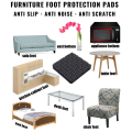Furniture Pads, Thick Non-Slip Pad Foot Cover Self-Furniture Gripper - Stops Slide - Adhesive Pads – Protectors. 