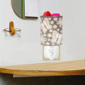 Electric Wax Melt Burner Plug In Fragrance Candle Wax Warmer, Metal Oil Burner Lamp for Scented Wax, Butterfly Night Light. 