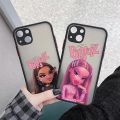 Fashion Bratz Doll Coque iPhone 15 14 Case For iPhone 11 13 14 12 Pro Max Mini X XS SE 7 8 Plus Silicone Clear Matte Back Covers. 