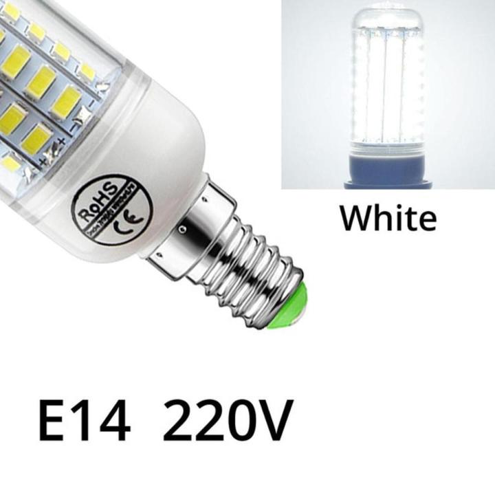 【Topnotch Store】Full NEW LED E27 E14 7W 12W 15W 20W SMD 5730 Corn Bulb 220V Chandelier LEDs Candle light Spotlight