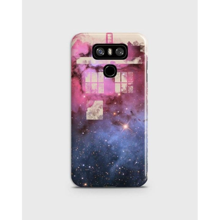 LG G6 Cover 3d Hard case  Colorful House - 1cover2398