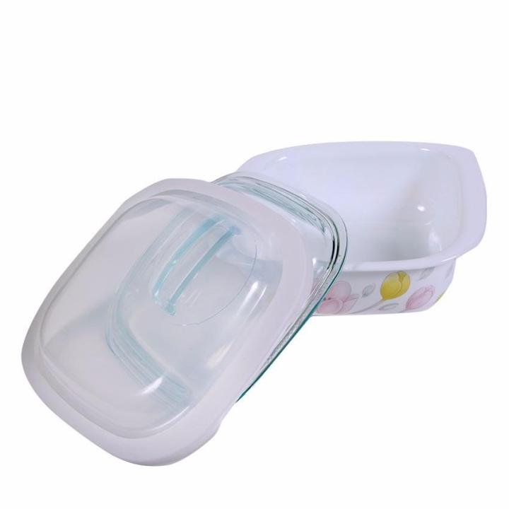 CORELLE%C2%AE%201.41L%20Square%20Baking%20Dish%20w/%20Glass%20Lid%20&%20Plastic%20Lid%20-%20Image%204