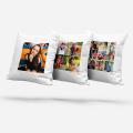 customized/Print image or text on simple color cushion or pillow By Saad e Store. 