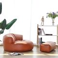 Large Faux Leather Bean Bag Chairs. 