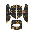 1 Set Mouse Grip Tape Sticker Non Slip Suck Sweat For RAZER PRO Version Gaming. 