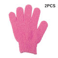 2/6pcs Exfoliating Gloves Bath Sponge Body Dead Skin Remover Bathroom Shower Brush Massager Scrub Exfoliator Magic Bathing. 