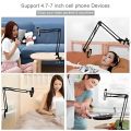 Overhead Tripod Arm Stand Mobile Stand Mobile Holder Mount Flexible Table tripod Stand for Sketching Baking Vlogging Crafting Demo Videos Live Streaming makeup Overhead Product Pictures and Videos for Tiktok Youtube Facebook Instagram. 