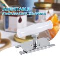Stainless Steel Can Opener Kitchen Bottle Tin Jar Adjustable Manual Easy Tool. 